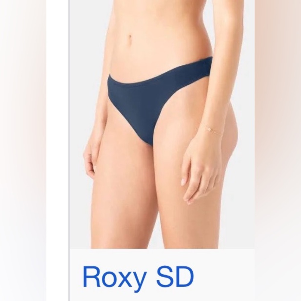 Women's Roxy SD  XS Navy Swim Bottom NWT - Picture 5 of 6